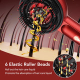 Blue Red Light Spray Massage Comb Hair Growth Vibration Head Massager Brush Anti Hair Loss Scalp Liquid Medicine Atomizing Comb