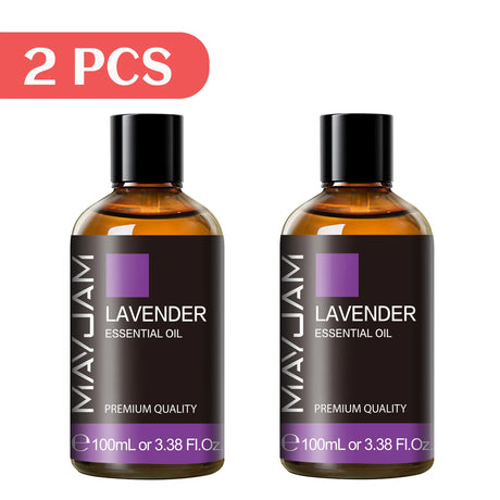 Mayjam Essential Oil 100ml Citronella Cinnamon Cedarwood Vetiver Cajeput Fennel Sage Aromatherapy Oil for Diffuser Humidifier