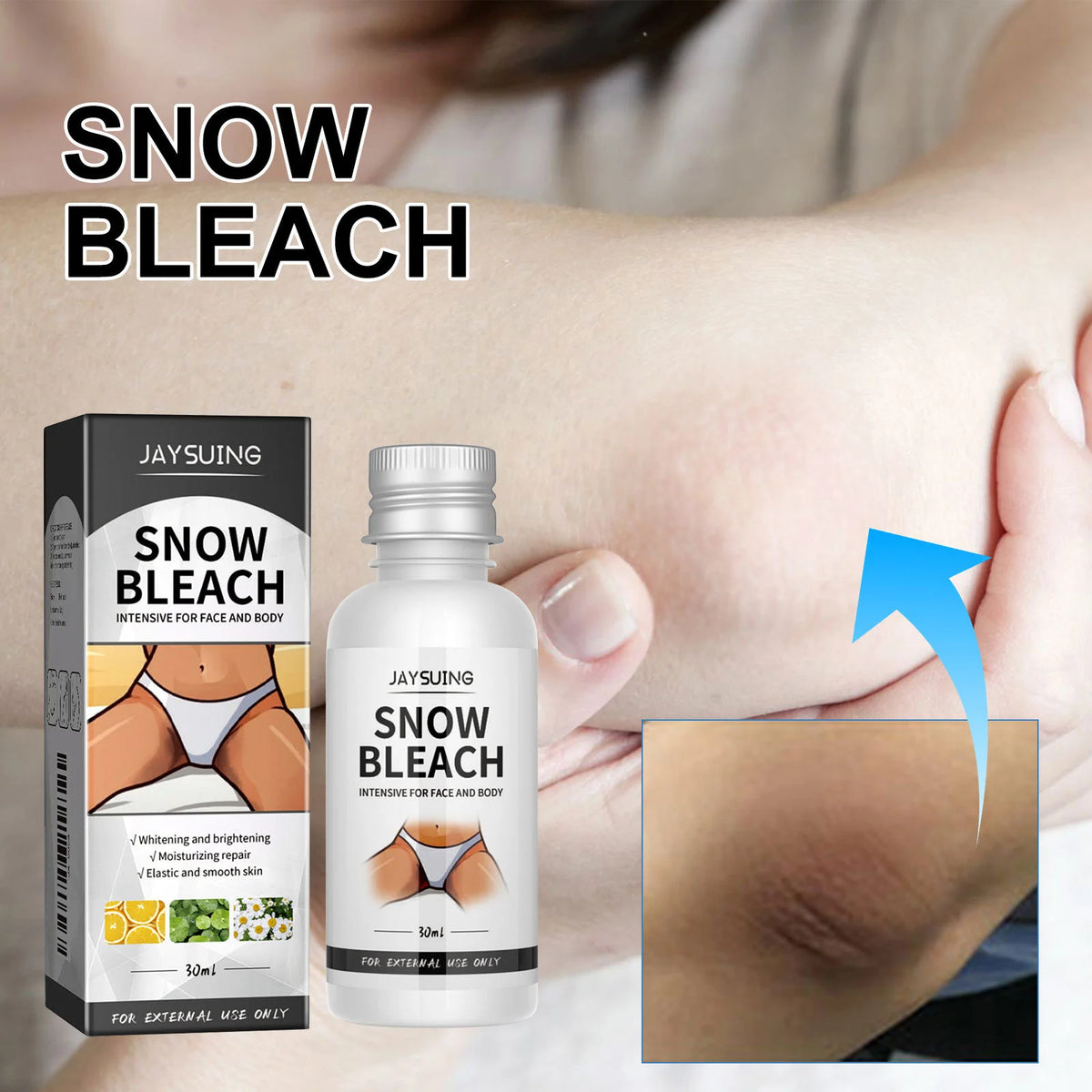 Whitening Cream Private Parts Underarm Bleaching Serum Whiten Butt Knee Brighten Inner Thigh Intimate Parts Dark Remove Melanin