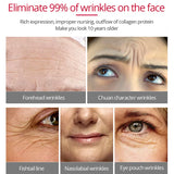 Korea Anti Aging Wrinkle Remover Face Cream Dry Skin Hydrating Facial Lifting Firming Day Night Cream Peptide Serum 50g