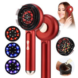 Blue Red Light Spray Massage Comb Hair Growth Vibration Head Massager Brush Anti Hair Loss Scalp Liquid Medicine Atomizing Comb