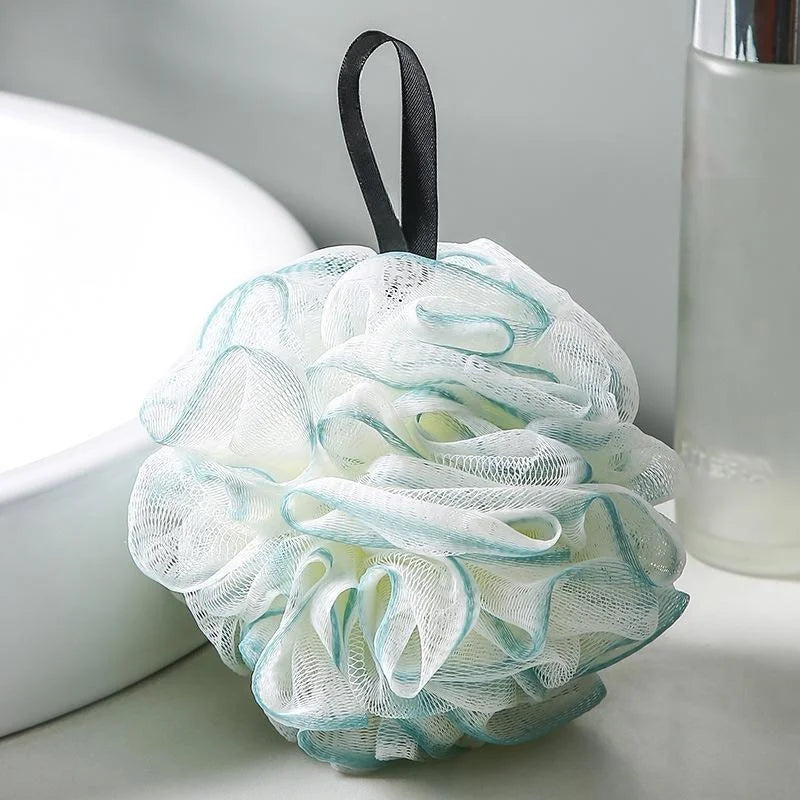 1 pc Large Bath Ball Rich Bubble Bath Towel Scrubber Body Cleaning Mesh Shower Wash Sponge Bathroom Accessories