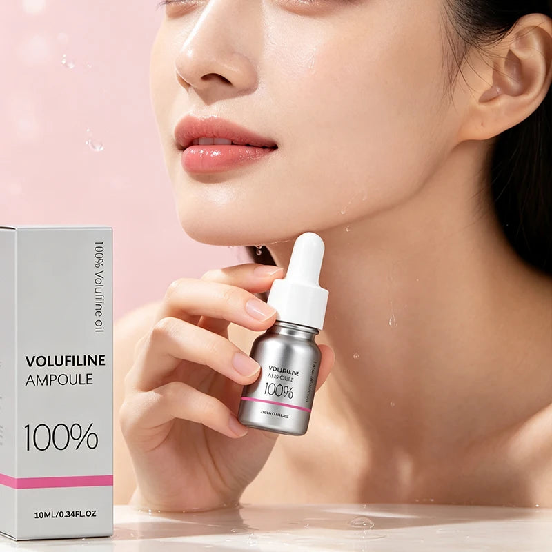 Volufiline Centella Asiatica Serum 10ml Gentle Soothing Moisturizing Facial Ampoule Essence Niacinamide Plumping Fast Absorbing