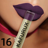 20 Colors Dark Brown Nude Liquid Lipsticks Waterproof Velvet Matte Lip Gloss Long Lasting Lip Glaze Beauty Red Lip Tint Makeup