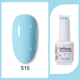 Clou Beaute Gel Color Hema TPO Free 15ml Gel Nail Varnish Soak Off UV Gel Polish Nail Art Manicure Lacquer Nail Art Jelly Gel