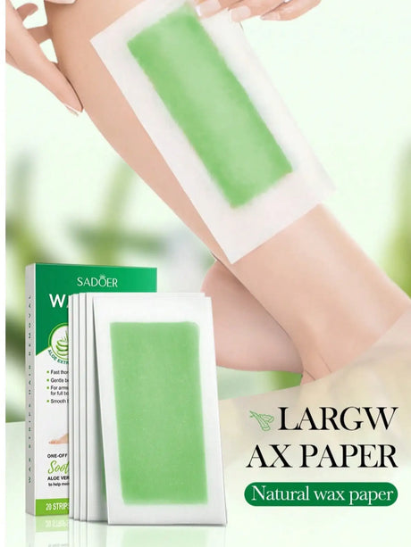 Aloe Vera Rose Double-Sided Wax Paper Armpit Hair Body Hair Removal Cream And Non-Irritating, With Mild Ingredients