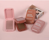 Professional Makeup Powder Blush 12HR Wear Vegan Formula Blusher Makeup Blush in Bar Cosmetics Palette Powder Pink Cream Face