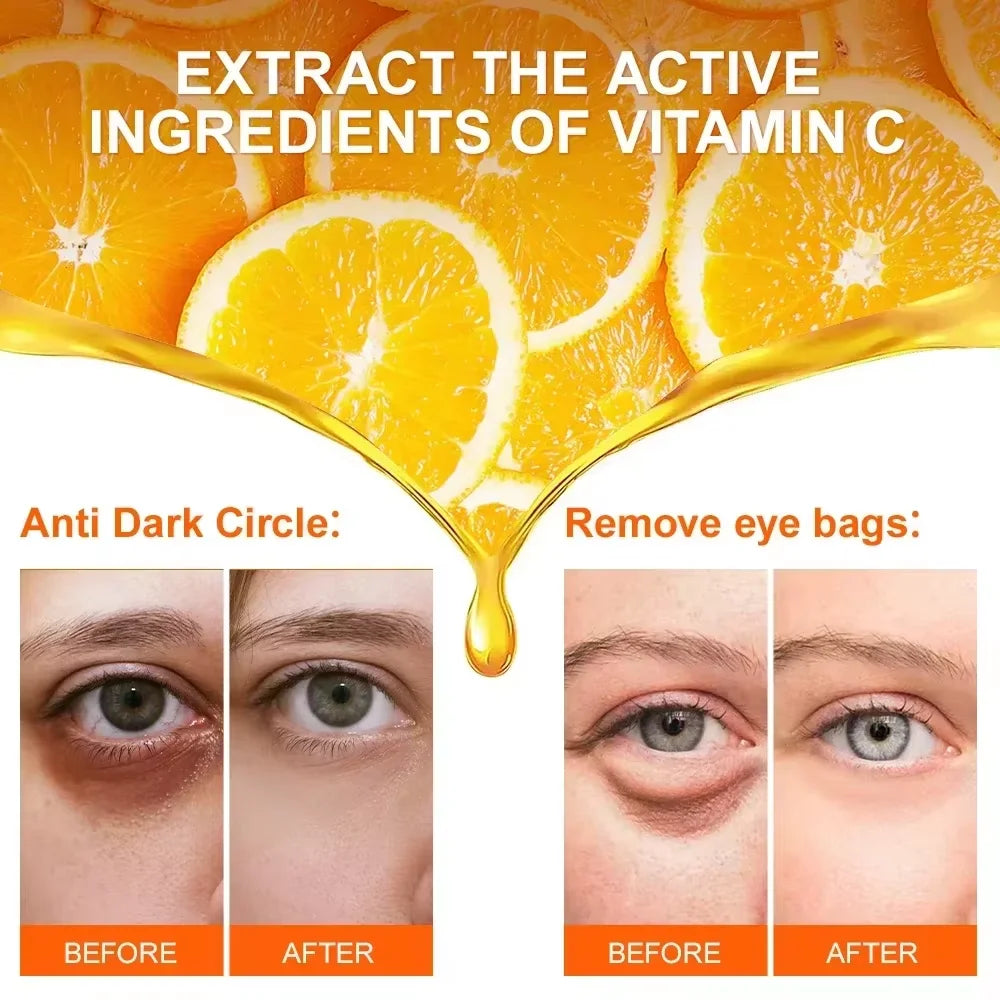 Anti Dark Circle Eye Serum Oil Retinol Anti Wrinkle Firming Lift Skin Remove Eyes Bag Fade Fine Line Whitening Brighten Eye Care