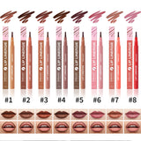 Waterproof Lip Liner Stain Lip Lingerie Long Lasting 8 Colors Transfer Proof Smudge Resistant Color No Bleed Formula  Cosmetics