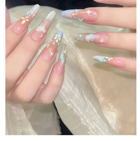LIMEGIRL 9 Color Gradient Painting Gel Nail Art Design DIY Solid Gel Nail Polish Quickly Carved Petal Nail Painting Gel