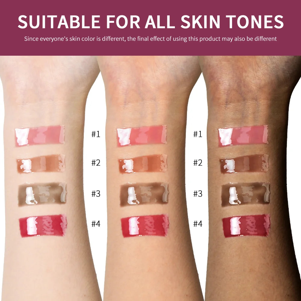 10ml Peptide Lip Mask Gel Moisturizing Lip Treatment Soften Dry Flaky Lips Lipstick Base Primer Nourishing Lip Cream Daily Lip Care Cosmetic For Women Girls