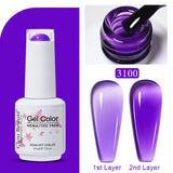 Clou Beaute Jelly Color UV Gel Manicure Summer Pink Nude Gel Nail Rainbow Nail Supplies For Professionals Semi-permanent Varnish