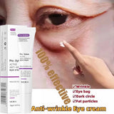 Instant Eye Bag Removal Cream Collagen Anti-Wrinkle Fade Fine Lines Firming Skin Anti Dark Circle Puffiness Brighten Eye Care