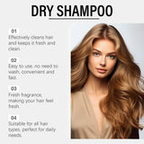 Vanilla Dry Shampoo Spray: Mild Dry Shampoo for Hair Repair, Taming Frizz, Adding Volume & Easy Hair Styling