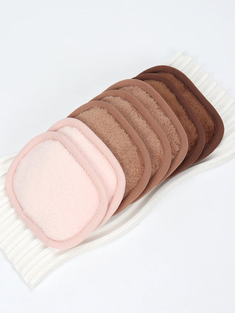 810 Makeup Remover Wipes Gradient 7Pcs, Machine Washable, Reusable Makeup Remover Tools for All Skin Types
