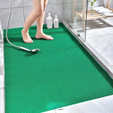Waterproof Non Slip Floor Mats Plastic PVC Kitchen Bathroom Outdoor Pool Dirt Resistant Foot Mats Carpet For Home