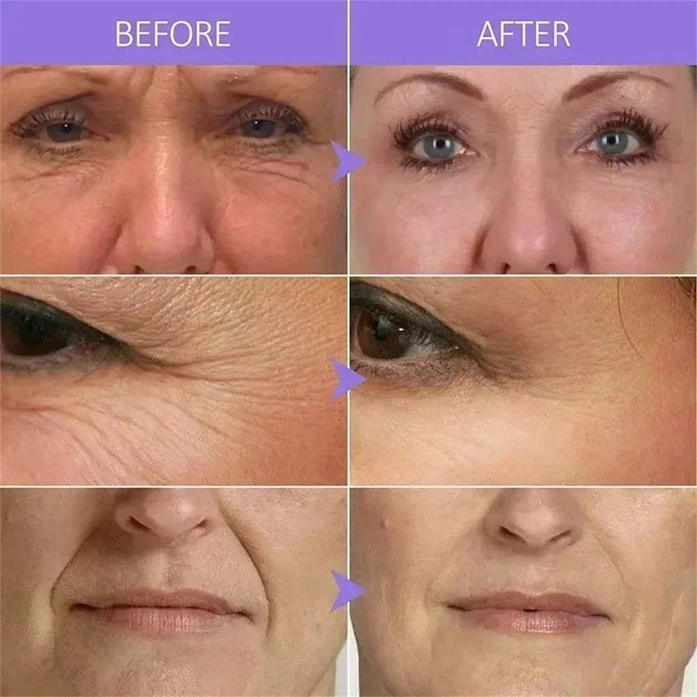 Instant Wrinkle Remover Face Serum Lifting Firming Fade Fine Lines Anti-aging Essence Whitening Brighten Nourish Skin Care