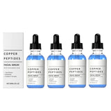 Copper Titanium Essence Hyaluronic Acid Serum For Sensitive Dry Moisturizing Brightening Soothing Face Skin Care Essence