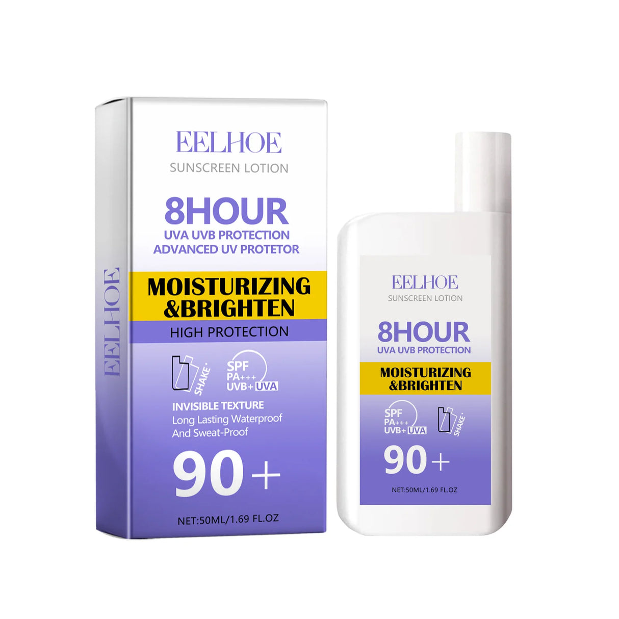 UV Protection Cream Anti Oxidant Sun Block W-Hitening Face Skin Moisturizing Care Shrink Pores Waterproof Anti-Sweat Sun Cream