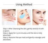 60Pcs Hyaluronic Acid Crystal Collagen Eye Mask Anti Dark Circles Remove Eye Bagsmoisturizing Firming Eye Patches Skin Care