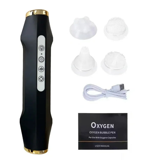 7 Types Oxygen Jet Spa Capsule Serum Gel Facial CO2 Oxygen Bubble Machine Facial Massage Exfoliate Rejuvenation Beauty Device
