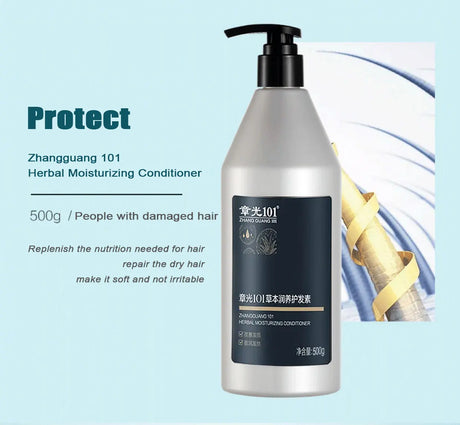 Zhangguang 101Hair Thickening Shedding proof  Oil Control Shampoo 500g Firming Root Thick Smooth Against Anti Hair Loss Shampoo