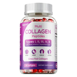 Collagen Peptides - Nourishes The Skin, Slows Down Aging, Promotes Healthy Hair, Strong Nails, and Improves Intestinal Digestion