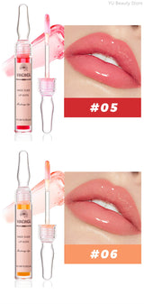 6 Colors Lip Plumping Gloss Instant Lip Plumper Extreme Volume Serum Oil Moisturizing Sexy Plump Lips Korean Makeup Products
