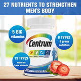 Multivitamin for Men, Multivitamin/Multimineral Supplement with Vitamin D3, B Vitamins and Antioxidants, Gluten Free, Non-GMO