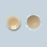 1 Pair Invisible Non Adhesive Silicone Breast Patch Thin Nipple Patch Cover Petals Stickers Seamless Silicone Bra
