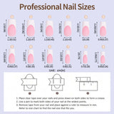 120/150pcs Matte White French Gel Nail Tips Medium Almond Nude Press On Nails 0.75-2.6cm Pink/Nude ABS Soft Gel Nail Flase Tips