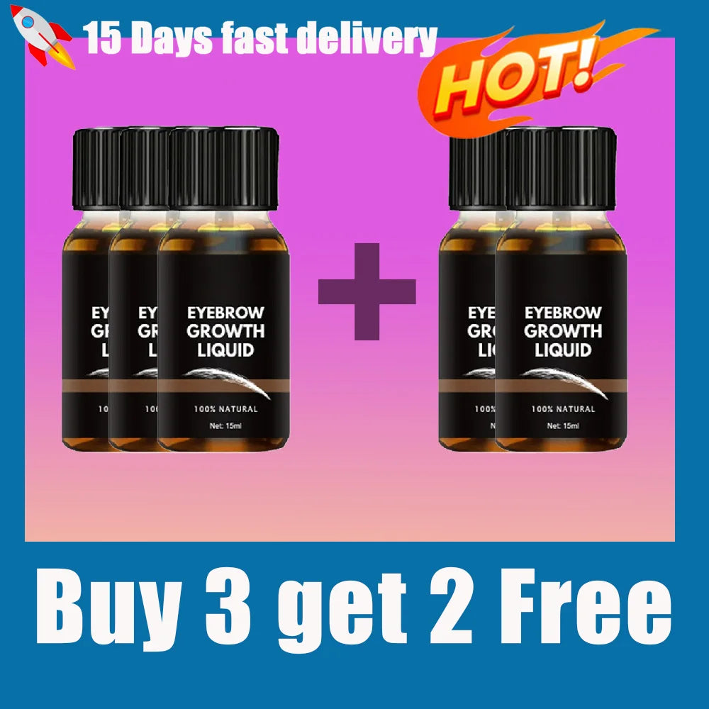 Eyelash & Eyebrow Growth Serum – Prevents breakage, delivers fuller results in 7 days, ideal for daily eye care.