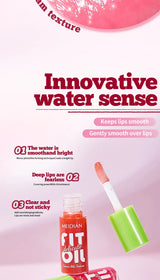 6Pcs Lip Oil Gloss Set, Hydrating High-Shine Non-Sticky Lip Gloss, Moisturizing Clear Pink Red Tint, Travel Makeup Gift