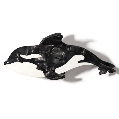 Creative Funny Acetate Tortoise Sturgeon Fish Shark Hairpin Oversize Marine Animal Barrettes Thick Hair Clip Claw Accessories