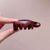 4 pcs banana clips, small size, vertical clips for women, elegant high ponytail hairpins, twist clips, simple hair accessori
