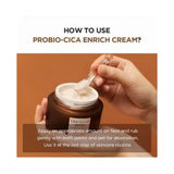 SKIN1004 Centella Probio-Cica Cream Moisturizer for Dry Sensitive Skin Probiotics Cica Barrier Repair Cream Korean SkinCare 50ml