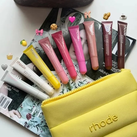 Limited Edition Lip Gloss New Shades Pretzel Sweet Pea Sugaeberry Ribbon Espresso Toast Moisturizing Lip Makeup Gloss Oil Gift