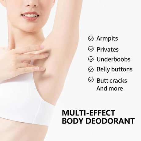 Natural Body Deodorant for Women & Men - All-Day Odor Control- Intimate & Underarm Care-Moisturizing & pH Balancing