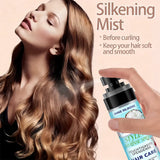YUITIKUE No-Rinse Styling Hair Spray | With Coconut Oil & Hibiscus Extract | For Dry & Sparse Hair Moisturizing & Styling 100ml