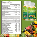 Comprehensive Multivitamin to Enhance Daily Nutrition Improve Immunity and Energy Support Heart Hair Skin and Nail Health levels