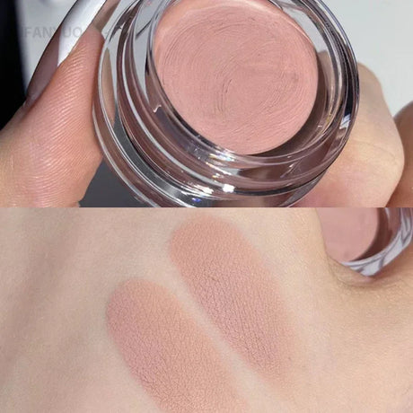 Matte Purple Peach Pink Eyeshadow Cream Blush Face Contour Waterproof Lasting Concealer Nude Brown Eyeshadow Primer Base Makeup