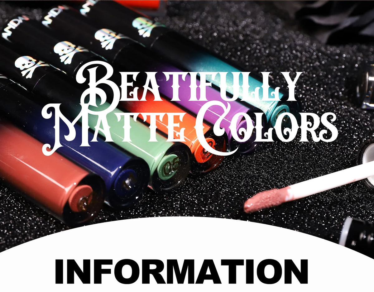 Matte Vampire Black Purple Lipstick Waterproof Long Lasting Lip Gloss Halloween Christmas Moisturizing Pigmented Lip Makeup