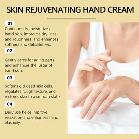 Moisturizing Hand Cream Improve Dryness Skin Nourishing Soften Brightening Hydrating Anti Chapped Hand SkinCare Quick Absorb