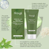 Green Tea Salicylic Acid Facial Cleanser Cleansing Pore Refining Hydrating Blackhead Removal Oil Control Non-Drying Face Wash