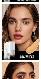 O'CHEAL Perfect Cover Stick Thin And Comfortable Concealer Foundation Cream Stick Instant Natural Waterproof Long-lasting Makeup