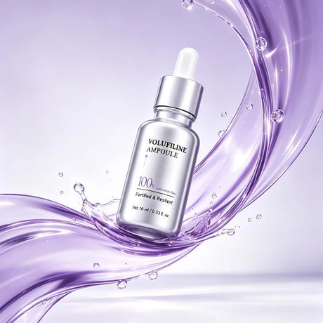 Volufiline Centella Asiatica Serum 10ml Gentle Soothing Moisturizing Facial Ampoule Essence Niacinamide Plumping Fast Absorbing