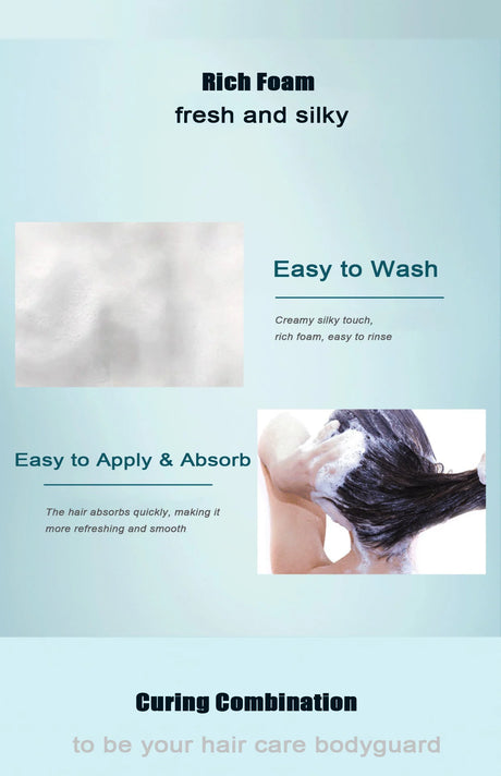 Zhangguang 101Hair Thickening Shedding proof  Oil Control Shampoo 500g Firming Root Thick Smooth Against Anti Hair Loss Shampoo