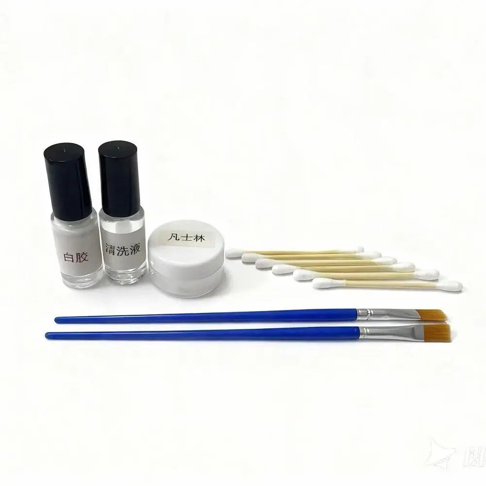 Reusable Silicone Gel Fake Nose & Chin Makeup Kit Natural Effect Cosplay Makeup Special Effects Kit Professional Makeup Kit