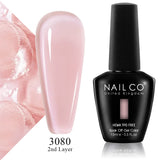 NAILCO 15ml HEMA FREE TPO FREE Top Base Coat Nail Gel Polish Supplies Vernis Semi Permanent Nail Art Manicure Gel Ongle UV Nails