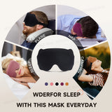 3D Sleeping Mask Block Out Light Sleep Mask For Eyes Soft Sleeping Aid Eye Mask for Travel Eyeshade Night Breathable Slaapmasker